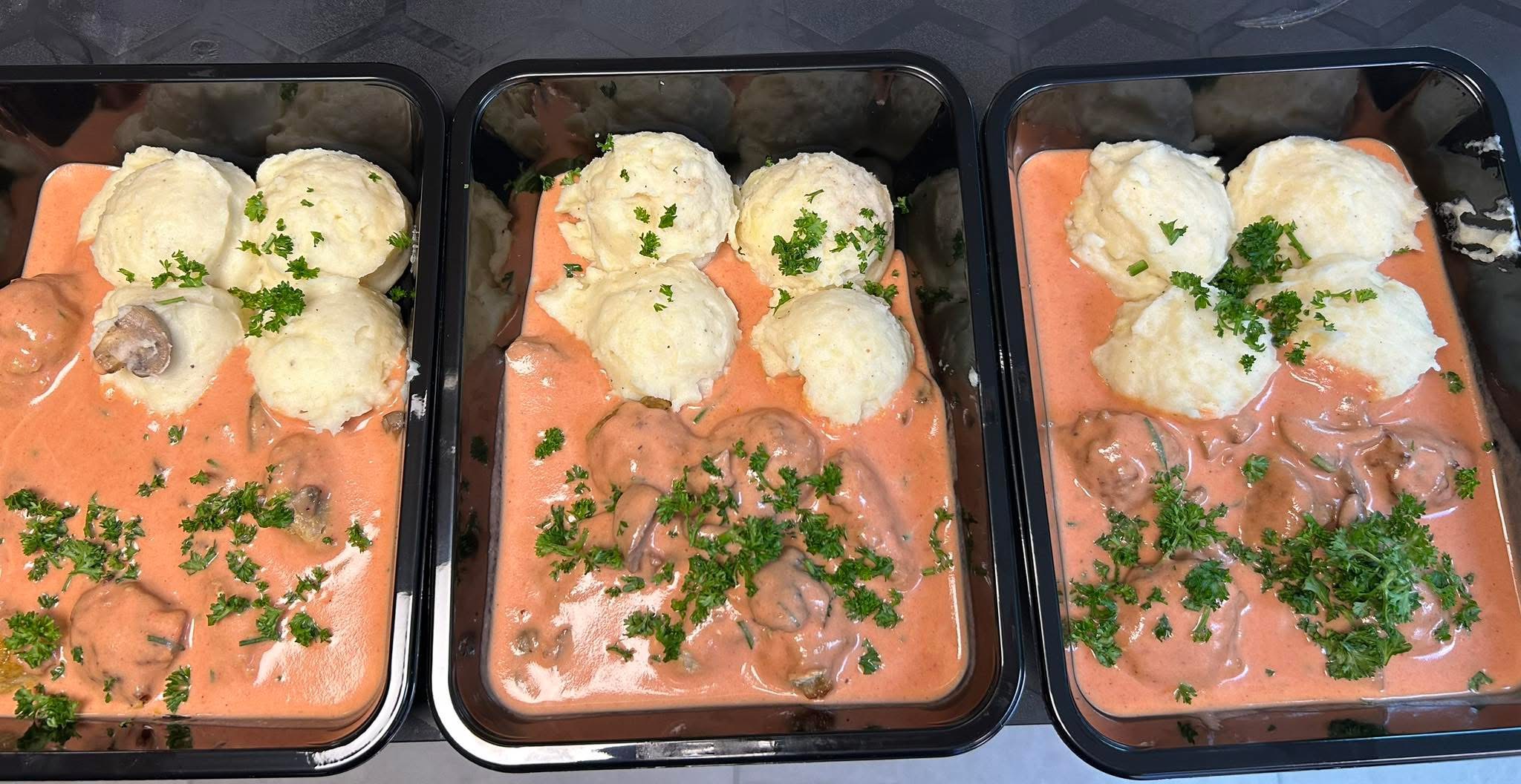 Gehaktballetjes met puree